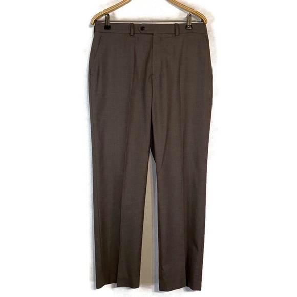 MICHAEL Michael Kors Other - Michael Michael Kors Pants Mens 33x30 Brown Straight Fit Dress Office Casual